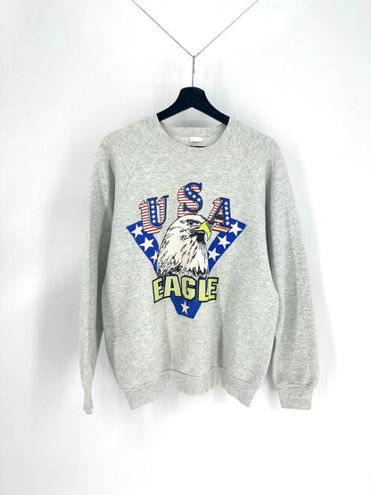 Vintage Graphic Sweatshirt - M
