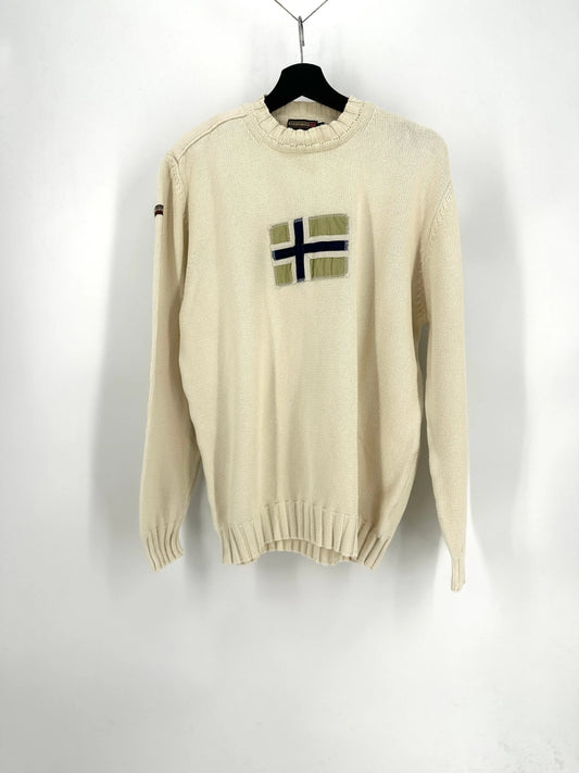 Vintage Napapijri Sweatshirt - L