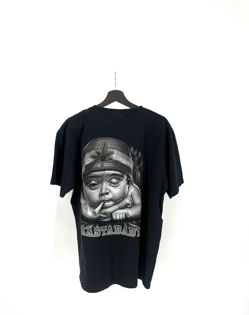 T-Shirt Noir Vintage - Taille XL - LaFrip'aMax - XL