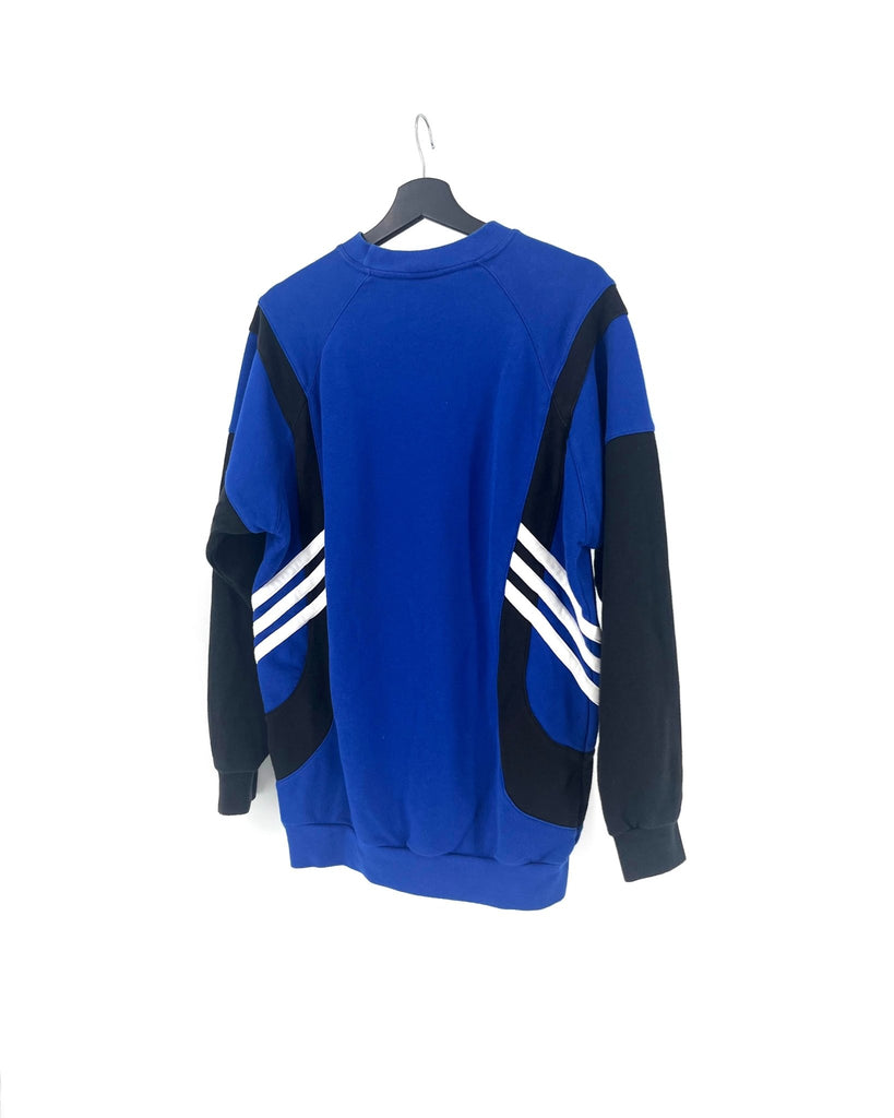 Sweat Vintage Adidas Bleu - Taille XL - LaFrip'aMax - XL