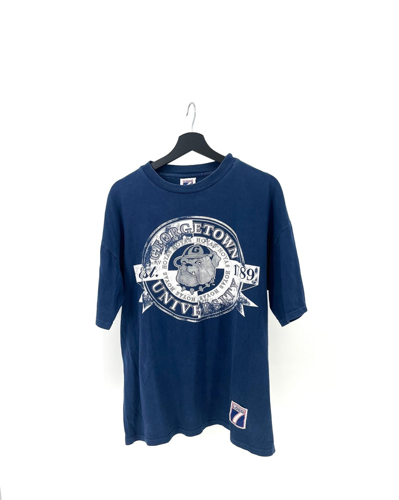 T-shirt Bleu Vintage - Taille XL - LaFrip'aMax - XL