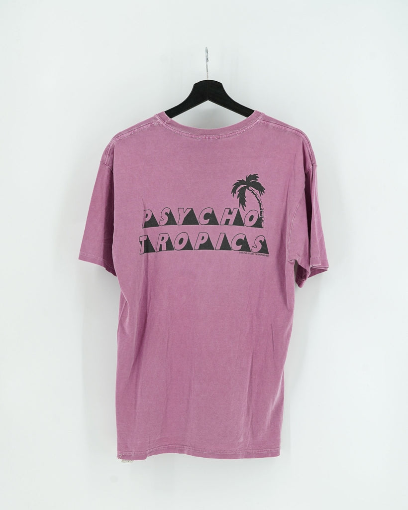 T-Shirt Vintage Stussy Rose - Taille L - LaFrip'aMax - L