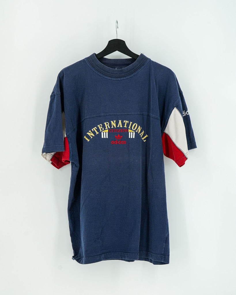 T-Shirt Vintage International Adidas - Taille XXL - LaFrip'aMax - XXL