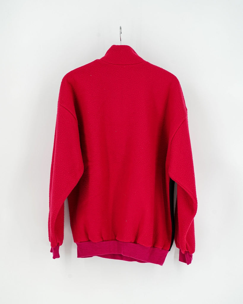 Polaire rouge et noir Vintage - Taille XL - LaFrip'aMax - XL