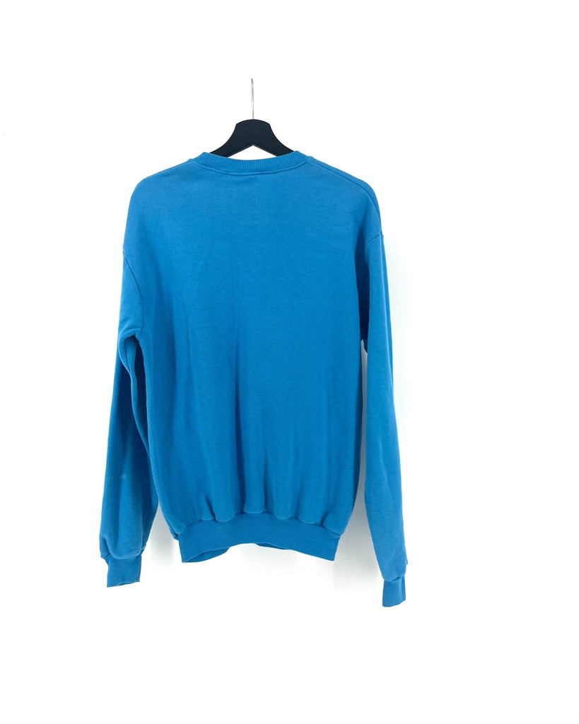 Sweatshirt Vintage Lacoste Bleu - Taille L - LaFrip'aMax - L