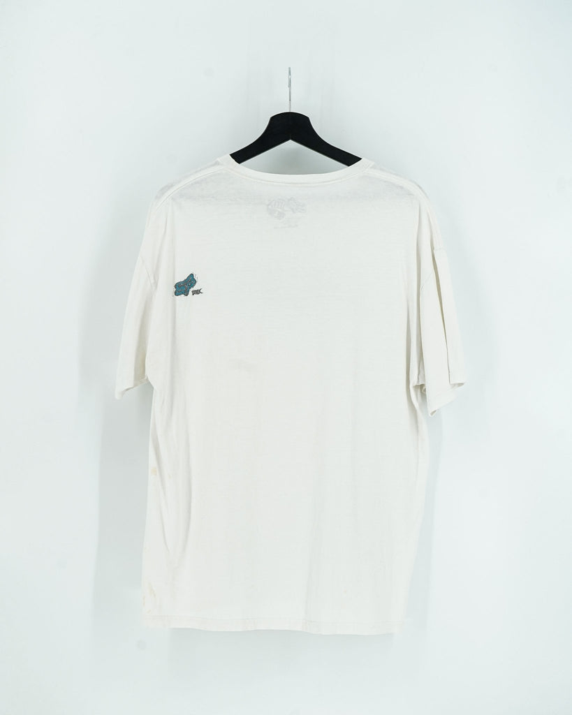 T-Shirt Vintage Fox Blanc - Taille XL - LaFrip'aMax - XL