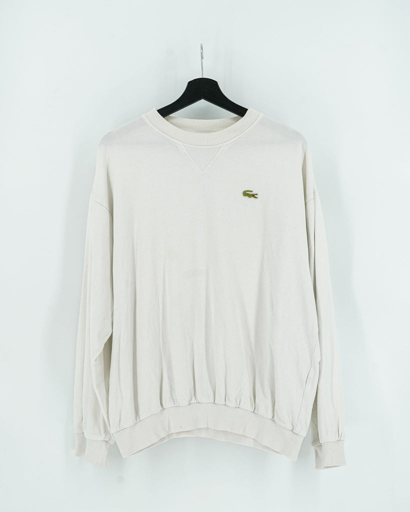 Pullover Vintage Lacoste Blanc - Taille XL - LaFrip'aMax - XL