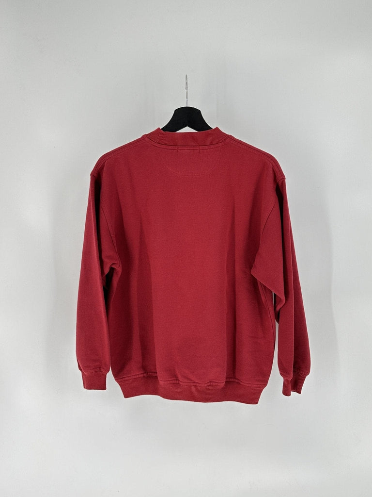 Sweatshirt Vintage Naf Naf Rouge - Taille S - LaFrip'aMax - S