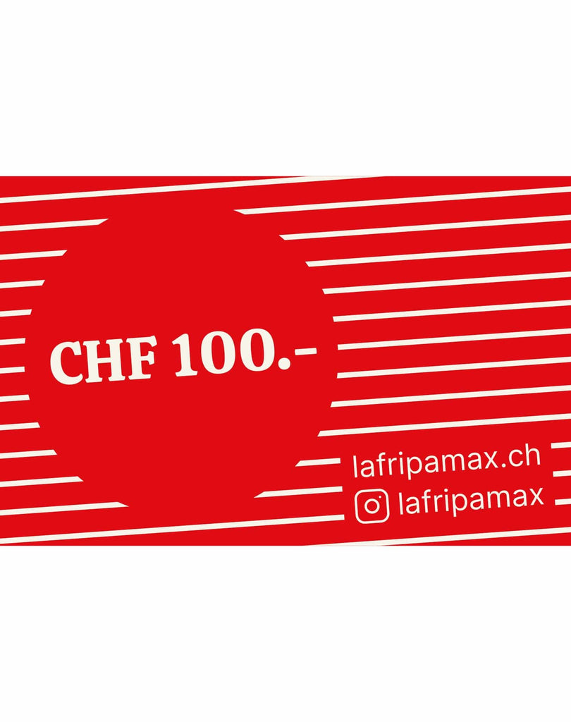 Carte-cadeau LaFrip'aMax - LaFrip'aMax - 100 CHF