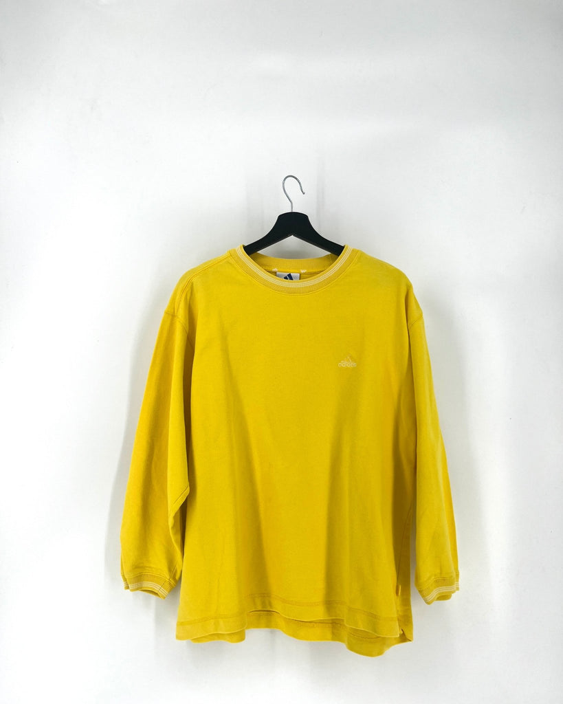 Sweatshirt Adidas Jaune - Taille M - LaFrip'aMax - M