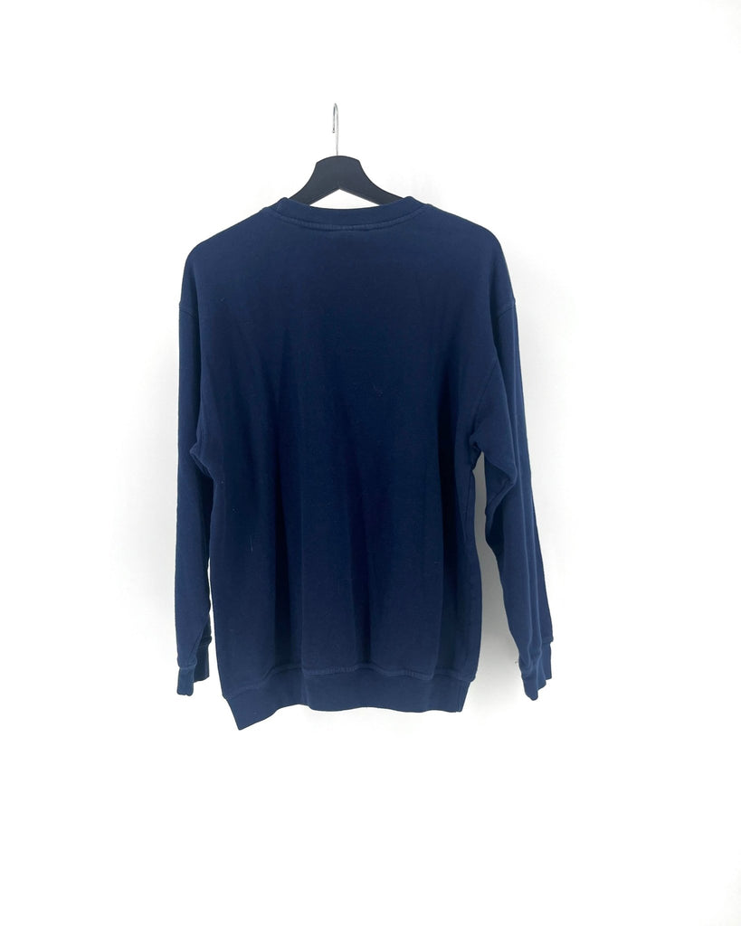 Sweat Adidas Bleu Foncé Vintage - Taille L - LaFrip'aMax - L