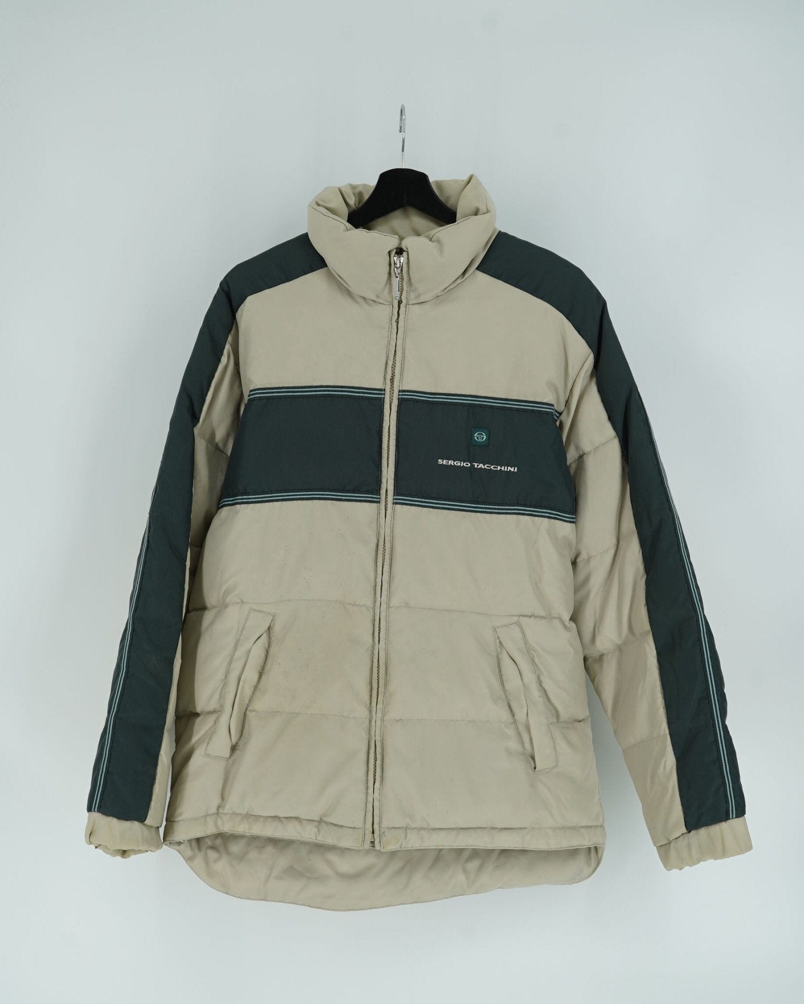 Sergio Tacchini beige down jacket Size M