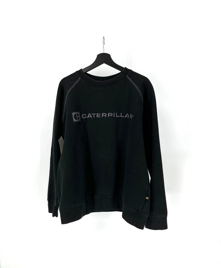 Sweat Vintage Caterpillar - Taille L - LaFrip'aMax - L