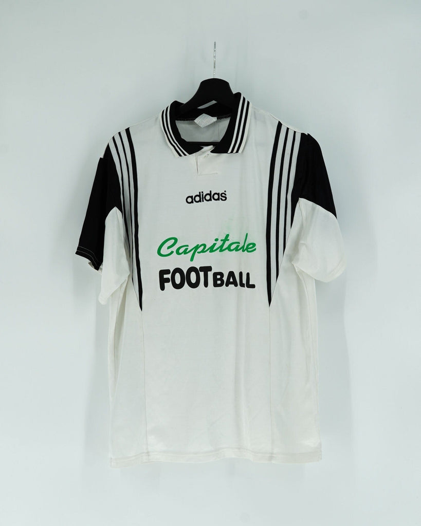 Maillot Vintage Adidas Blanc - Taille L - LaFrip'aMax - L