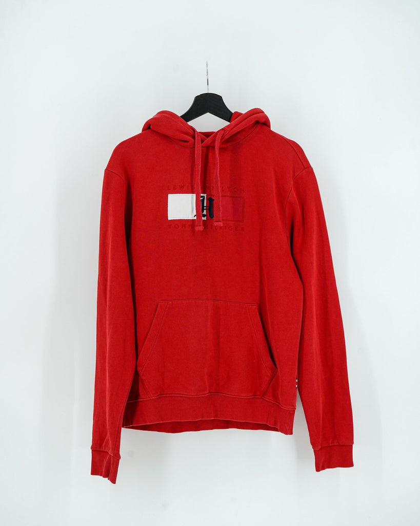 Hoodie Tommy Hilfiger Rouge - Taille M - LaFrip'aMax - M