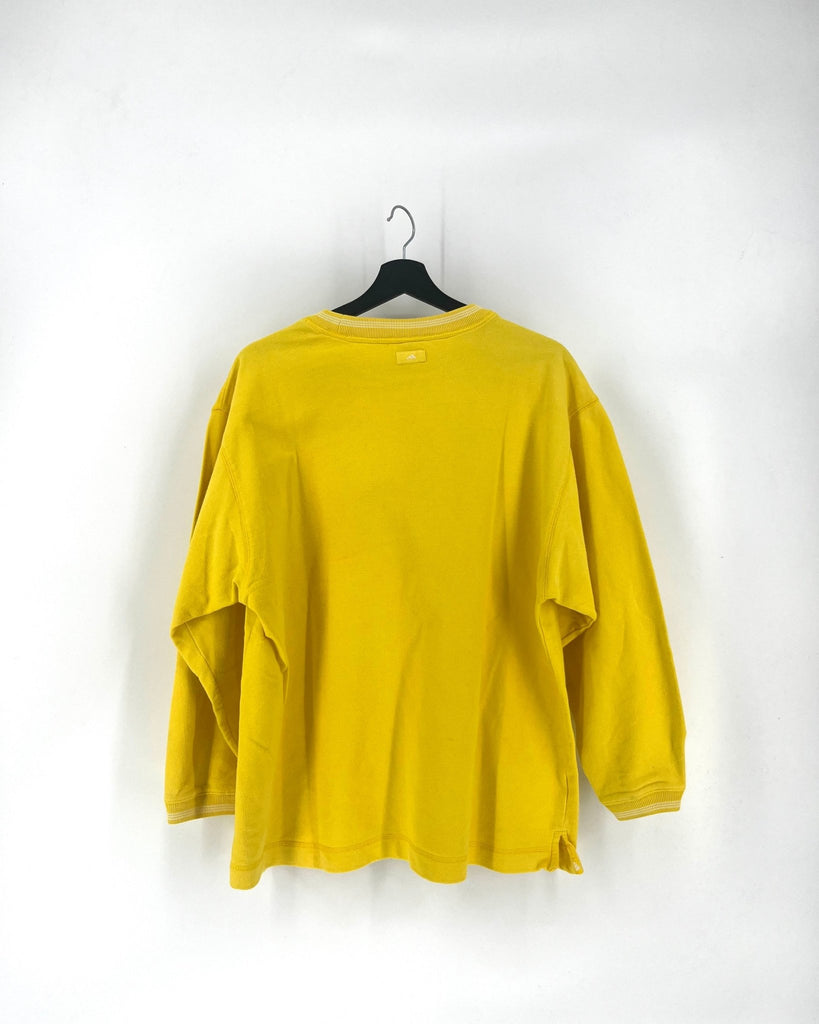 Sweatshirt Adidas Jaune - Taille M - LaFrip'aMax - M