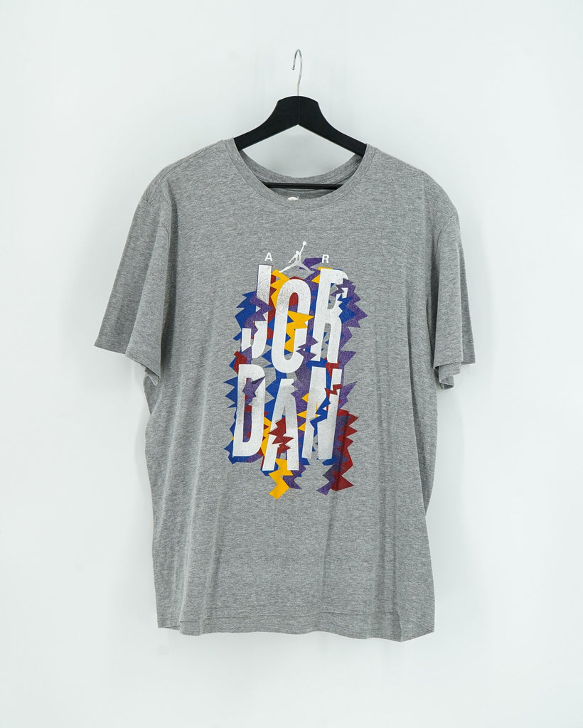 T-Shirt Vintage Jordan Gris - Taille XL - LaFrip'aMax - XL