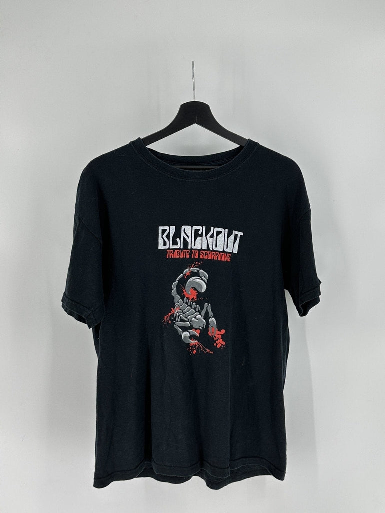 T-Shirt Vintage Blackout - Taille M - LaFrip'aMax - M