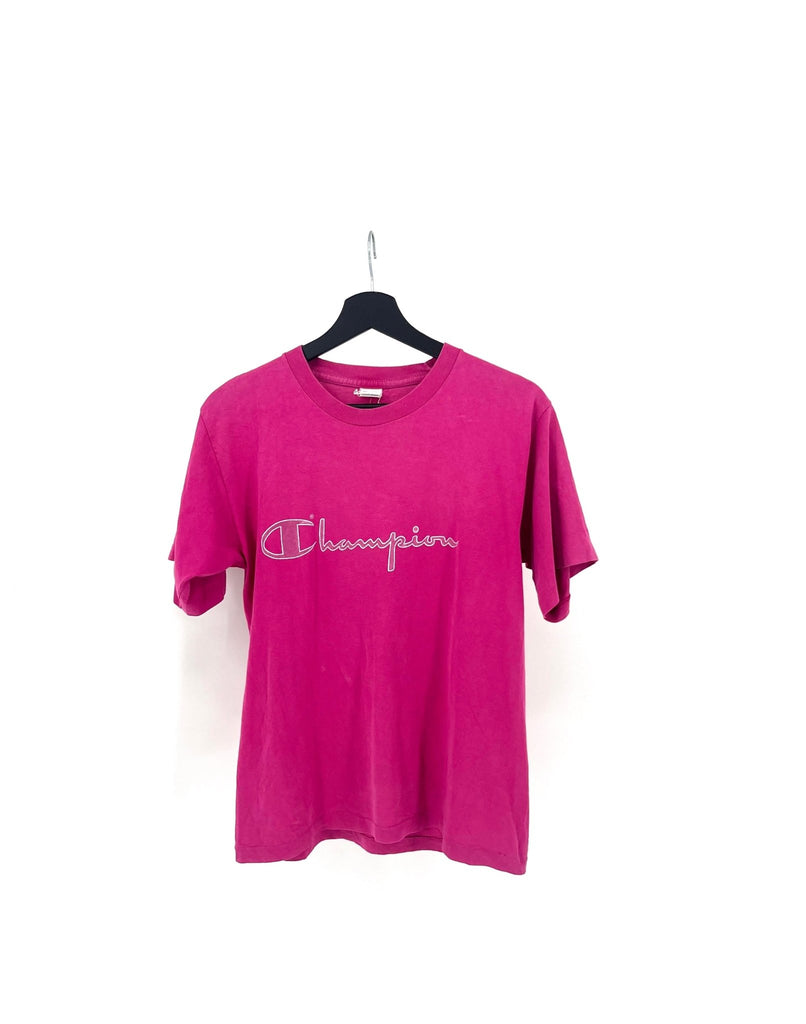 T-Shirt Champion rose - Taille M - LaFrip'aMax - M