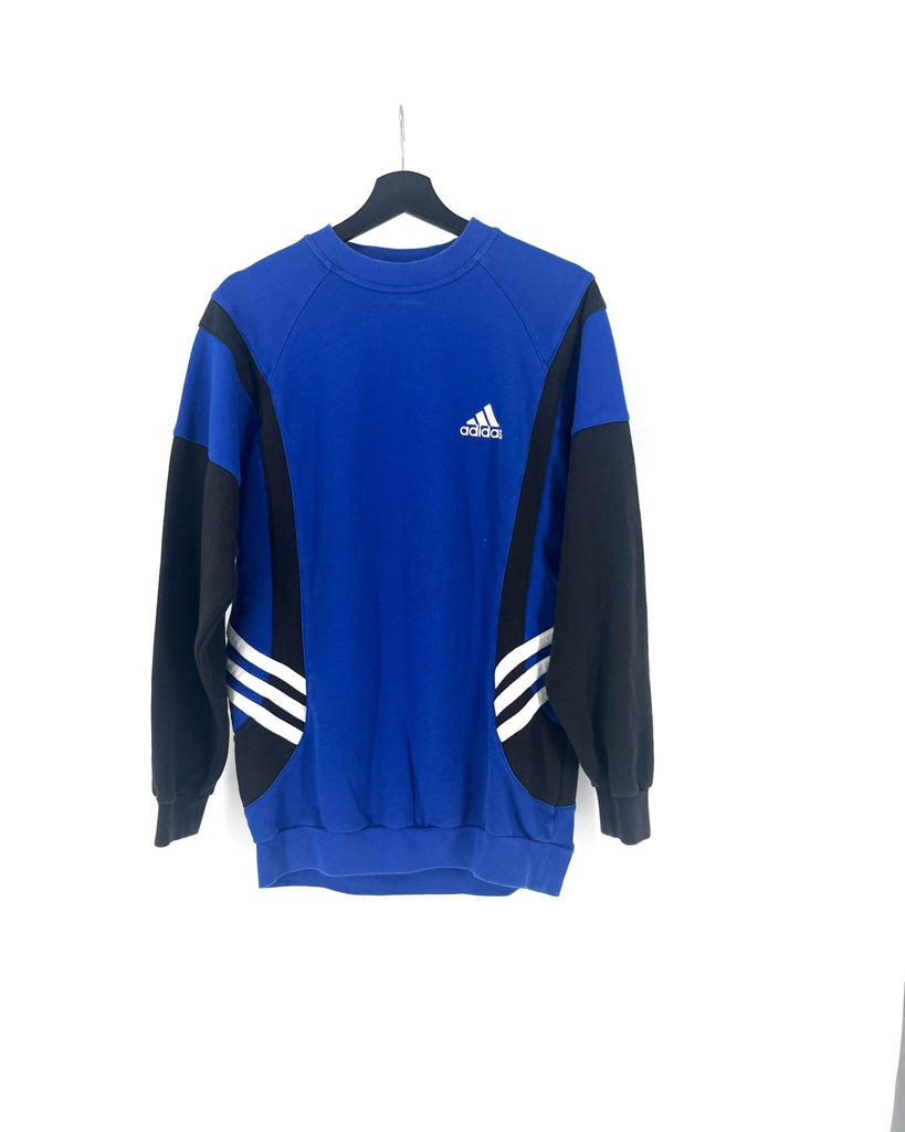 Sweat Vintage Adidas Bleu - Taille XL - LaFrip'aMax - XL