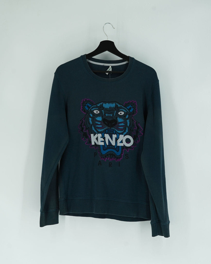 Sweat Kenzo Bleu - Taille L - LaFrip'aMax - L