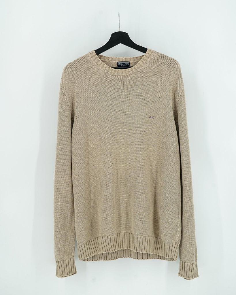 Pullover Vintage Eden Park Beige - Taille XXL - LaFrip'aMax - XL