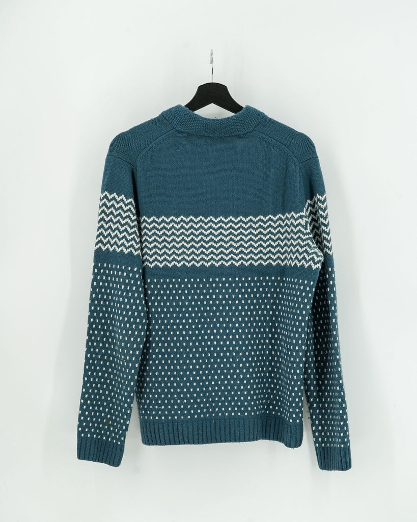 Pullover Lacoste Bleu et Blanc - Taille M - LaFrip'aMax - M