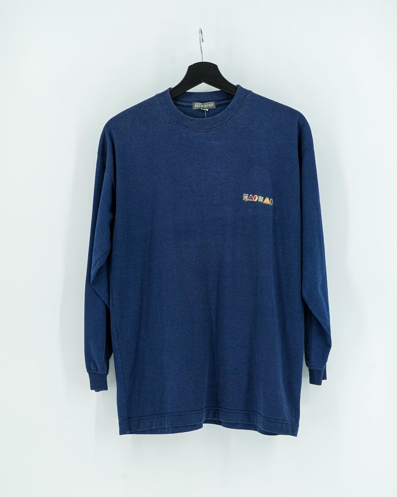 Sweatshirt NafNaf Bleu - Taille L - LaFrip'aMax - M