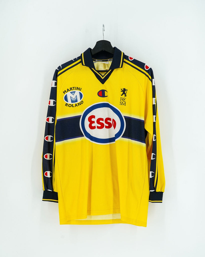 T-Shirt manche longue Champion Jaune - Taille M - LaFrip'aMax - M