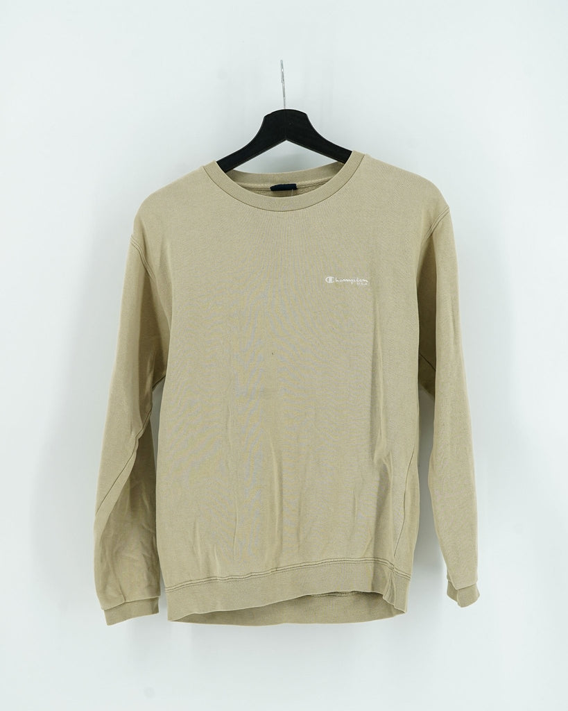 Sweatshirt Vintage Champion Beige - Taille S - LaFrip'aMax - S
