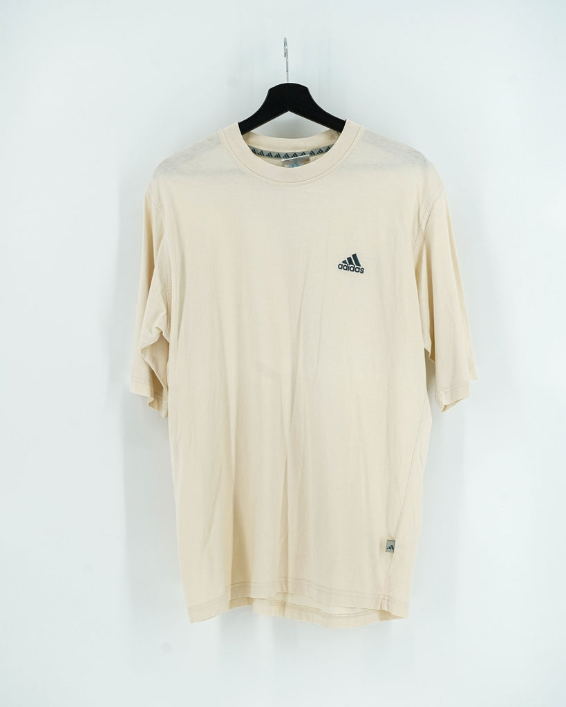 T-Shirt Vintage Adidas Beige - Taille XXL - LaFrip'aMax - XXL