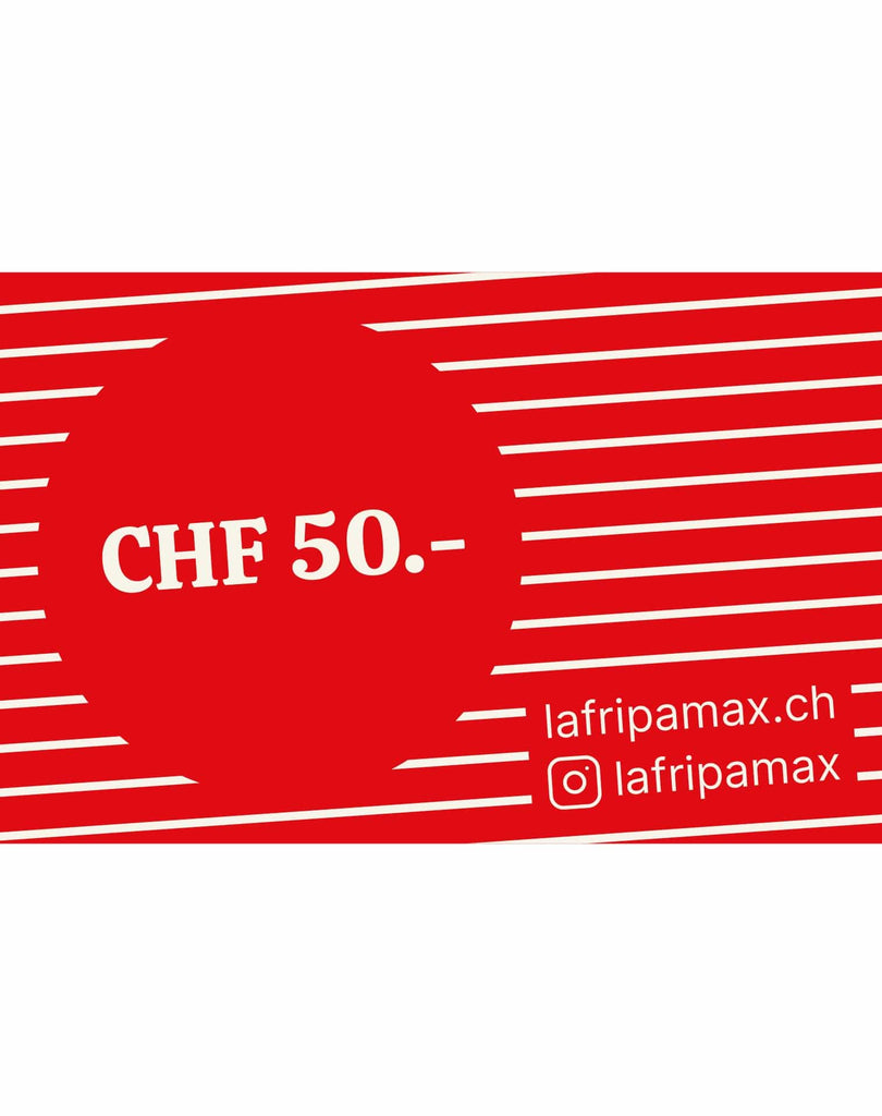 Carte-cadeau LaFrip'aMax - LaFrip'aMax - 50 CHF