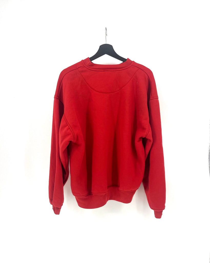 Sweatshirt Adidas Rouge - Taille M - LaFrip'aMax - M
